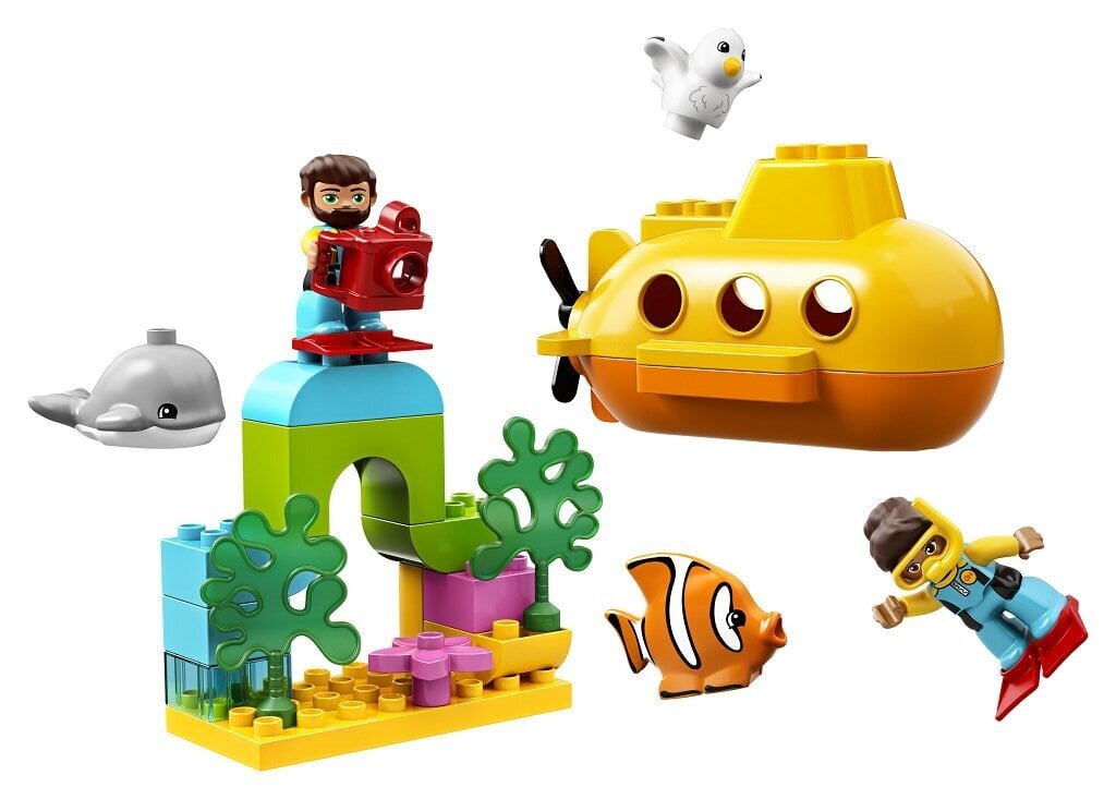 10910 LEGO® DUPLO Povandeninis nuotykis kaina ir informacija | Konstruktoriai ir kaladėlės | pigu.lt