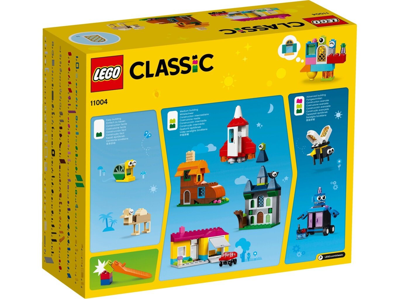 11004 LEGO® Classic Kūrybiškumo langai kaina ir informacija | Konstruktoriai ir kaladėlės | pigu.lt