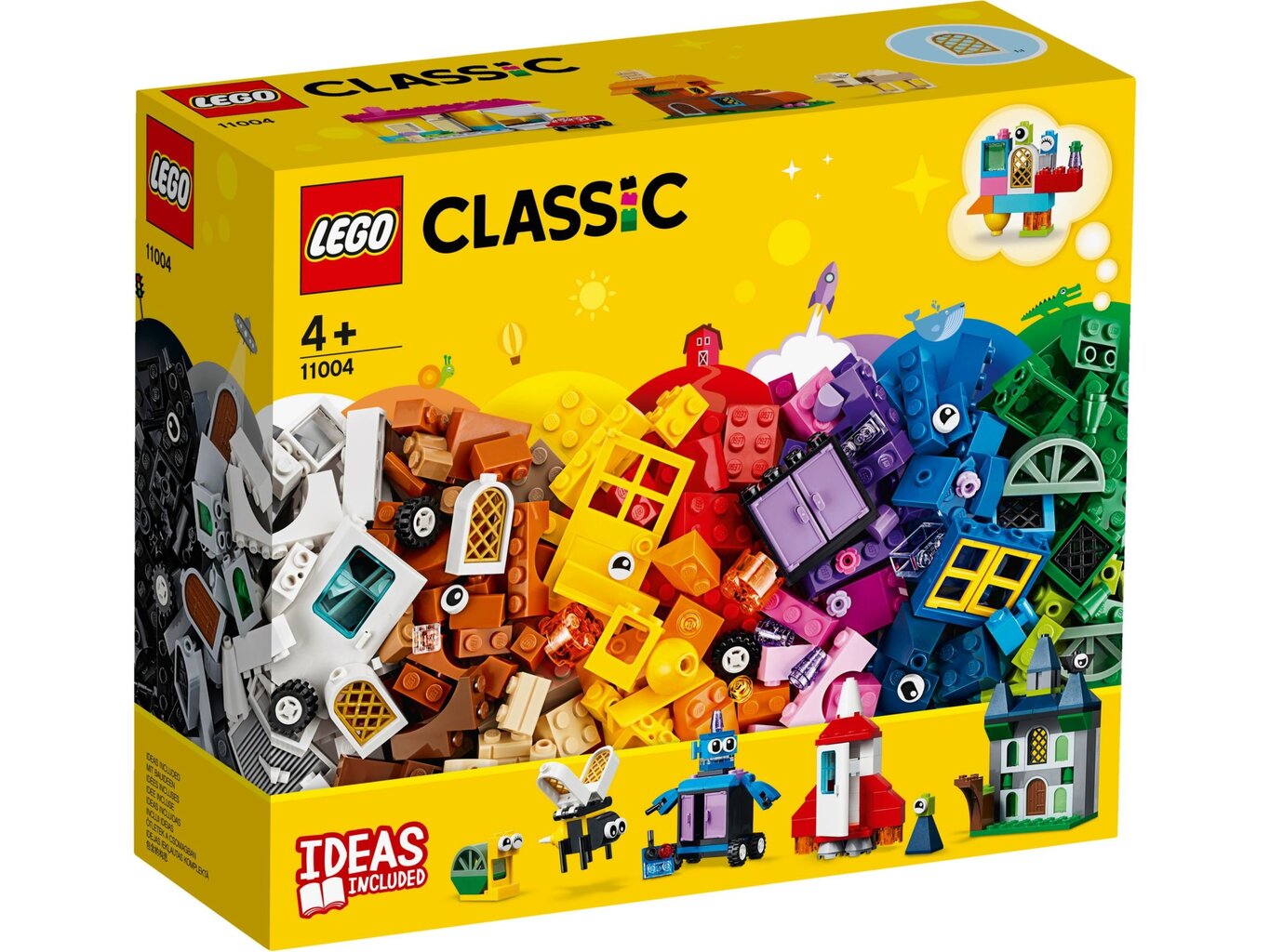 11004 LEGO® Classic Kūrybiškumo langai kaina ir informacija | Konstruktoriai ir kaladėlės | pigu.lt