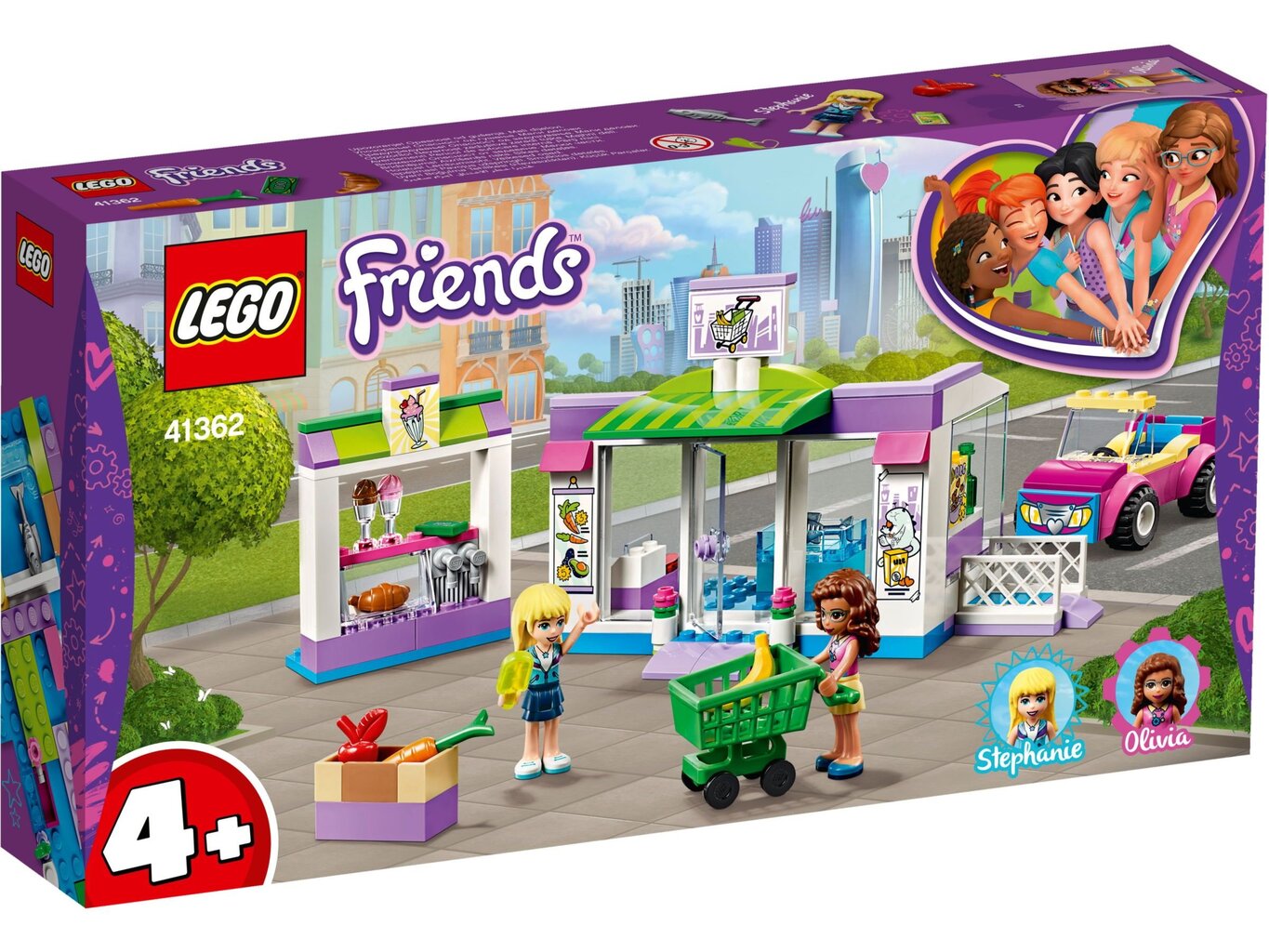 41362 LEGO® Friends Hartleiko parduotuvė kaina ir informacija | Konstruktoriai ir kaladėlės | pigu.lt