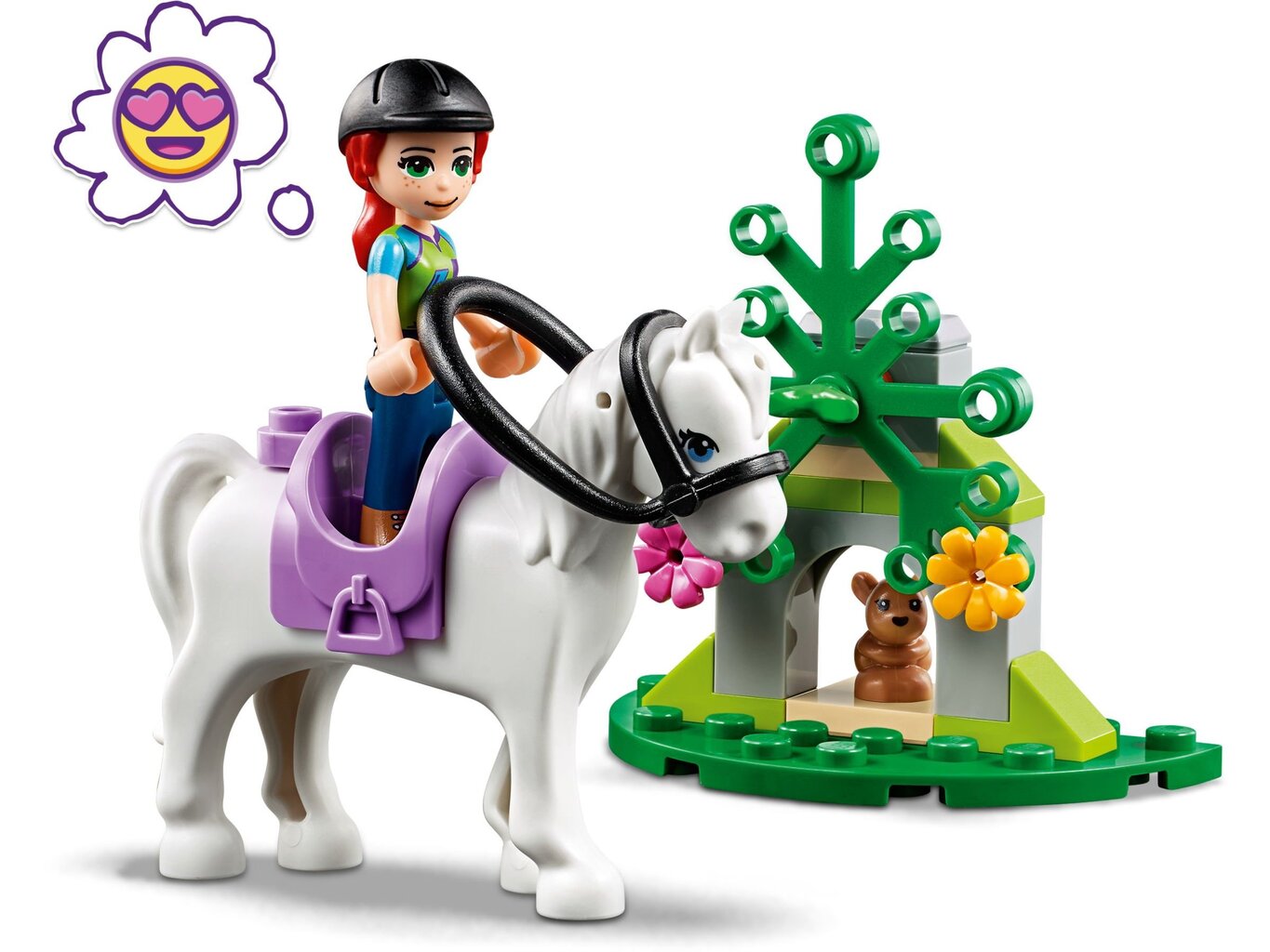 41371 LEGO® Friends Mia žirgo priekaba kaina ir informacija | Konstruktoriai ir kaladėlės | pigu.lt