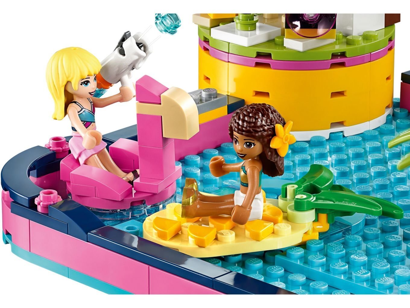 41374 LEGO® Friends Andrea vakarėlis prie baseino kaina ir informacija | Konstruktoriai ir kaladėlės | pigu.lt