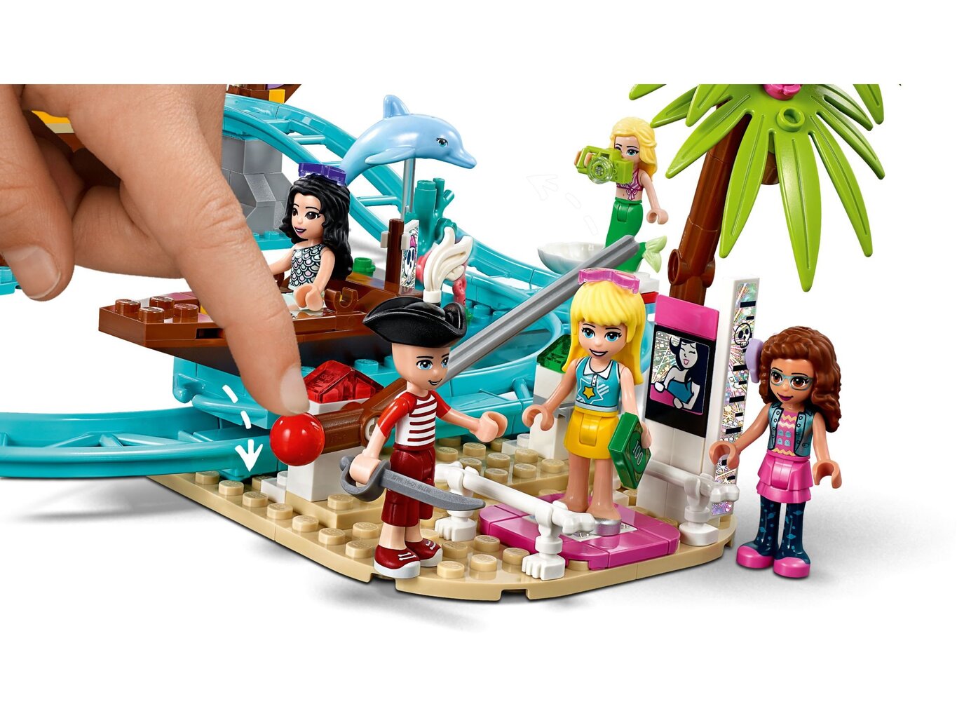 41375 LEGO® Friends Hartleiko pramogų prieplauka kaina ir informacija | Konstruktoriai ir kaladėlės | pigu.lt