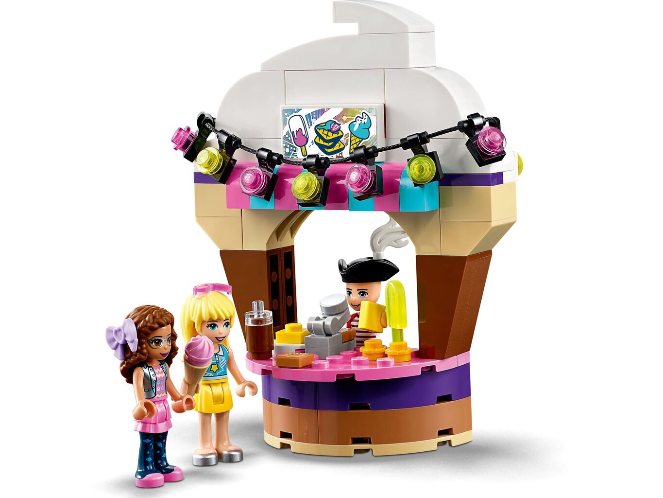 41375 LEGO® Friends Hartleiko pramogų prieplauka kaina ir informacija | Konstruktoriai ir kaladėlės | pigu.lt