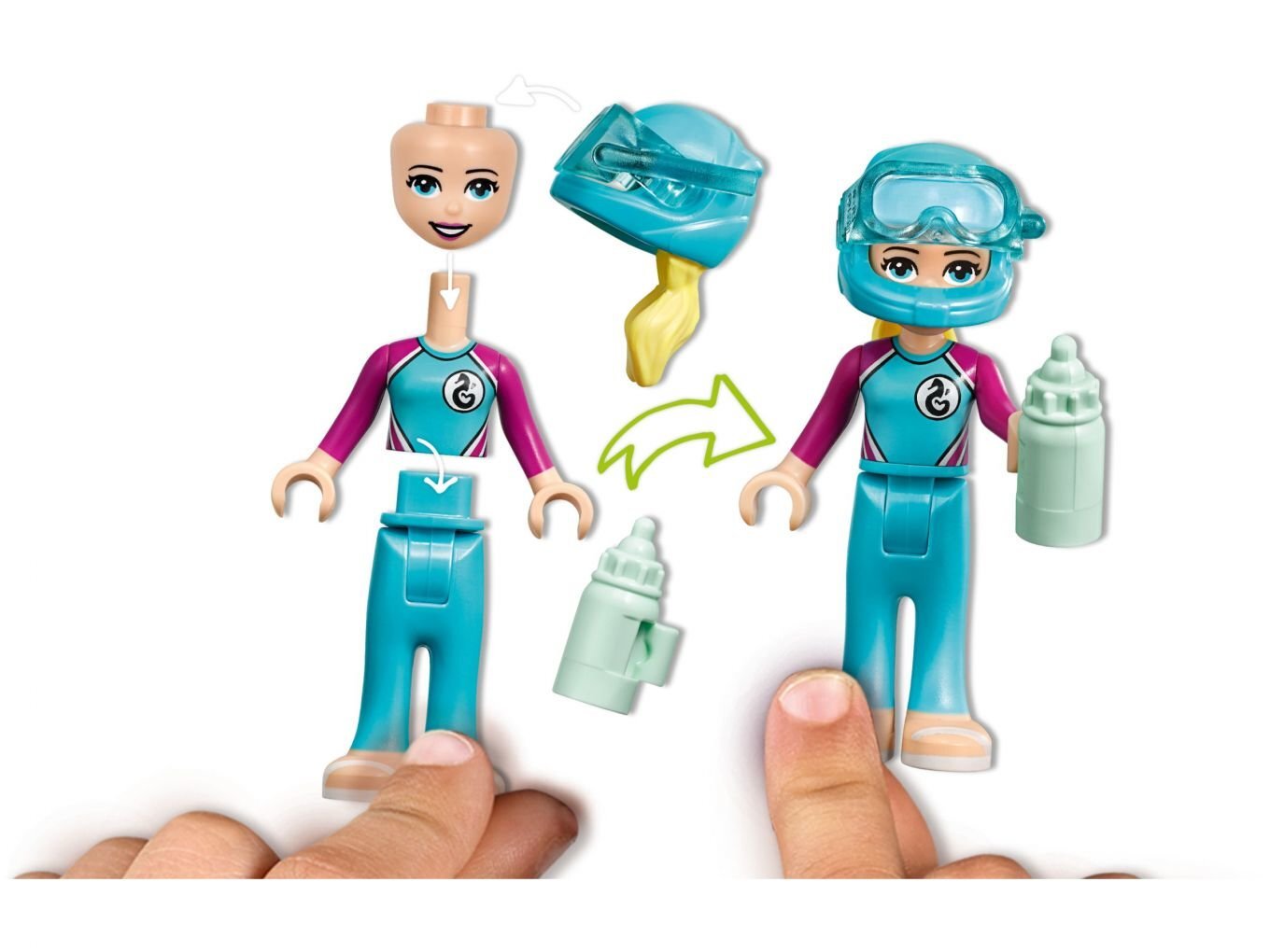 41378 LEGO® Friends Delfinų gelbėjimo operacija kaina ir informacija | Konstruktoriai ir kaladėlės | pigu.lt