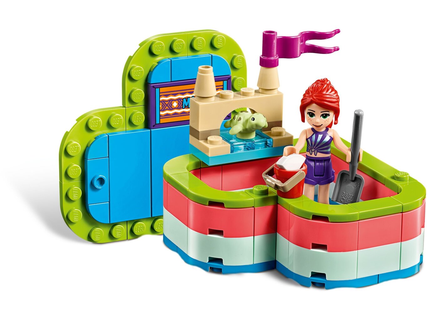 41388 LEGO® Friends Mia vasarinė širdelės formos dėžutė kaina ir informacija | Konstruktoriai ir kaladėlės | pigu.lt