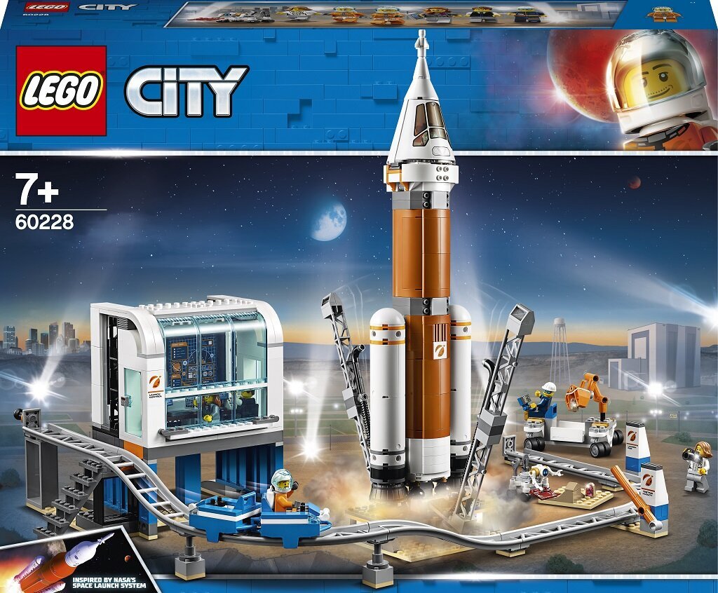 60228 LEGO® City Space Port Ракета дальнего космоса и центр запуска цена |  pigu.lt