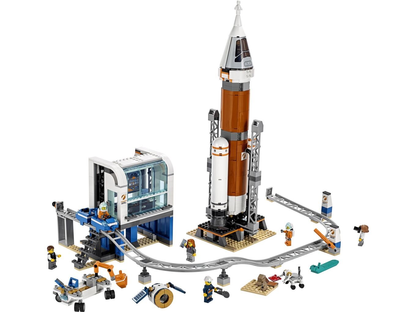 60228 LEGO® City Tolimojo kosmoso raketa kaina ir informacija | Konstruktoriai ir kaladėlės | pigu.lt