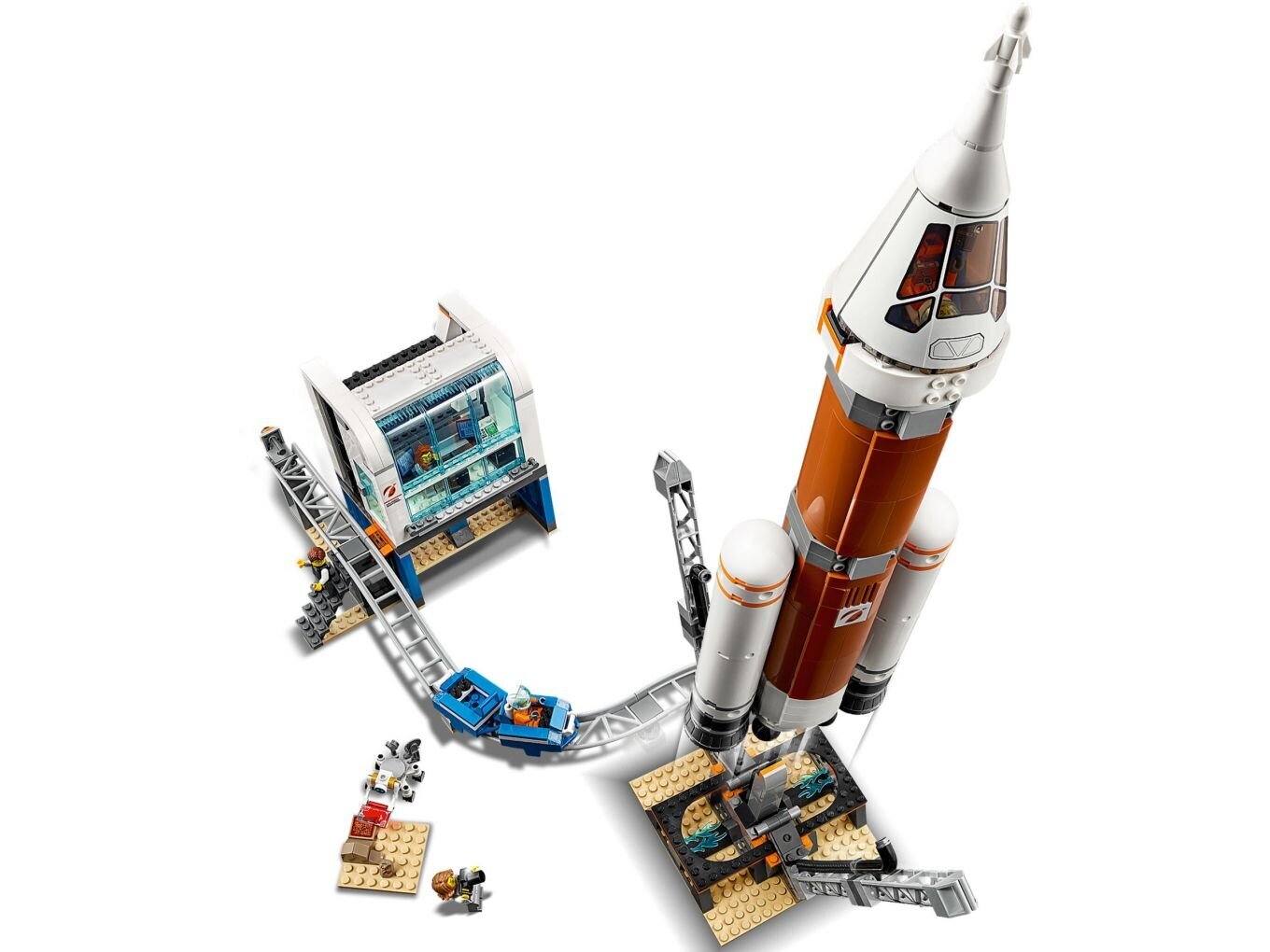 60228 LEGO® City Tolimojo kosmoso raketa kaina ir informacija | Konstruktoriai ir kaladėlės | pigu.lt