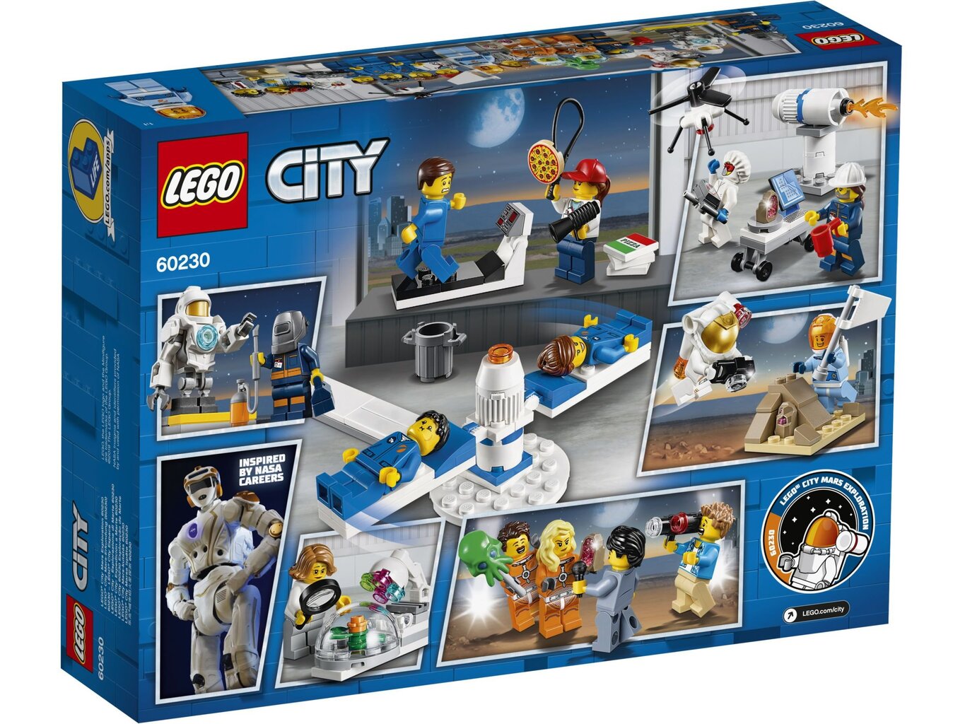 60230 LEGO® City Kosmoso tyrimai kaina ir informacija | Konstruktoriai ir kaladėlės | pigu.lt