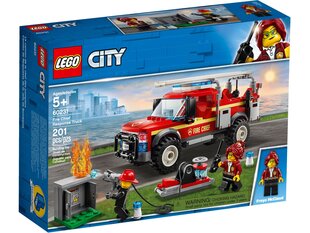 60231 LEGO® City Town Внедорожник быстрого реагирования начальника пожарной охраны цена и информация | Конструкторы и кубики | pigu.lt