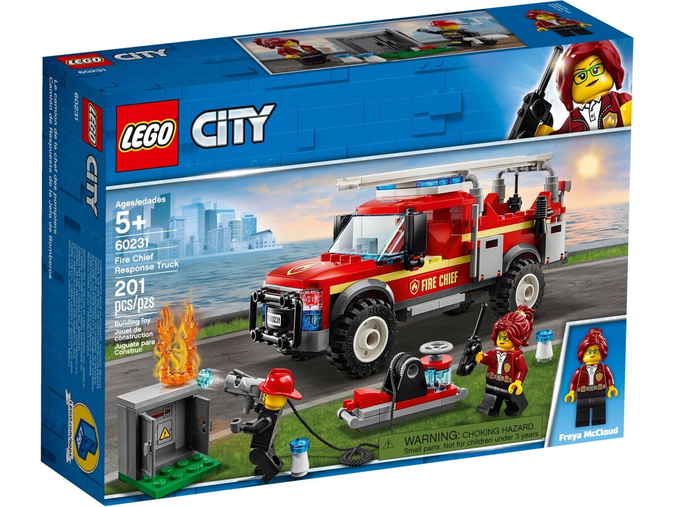 60231 LEGO® City Greitojo reagavimo visureigis цена и информация | Konstruktoriai ir kaladėlės | pigu.lt