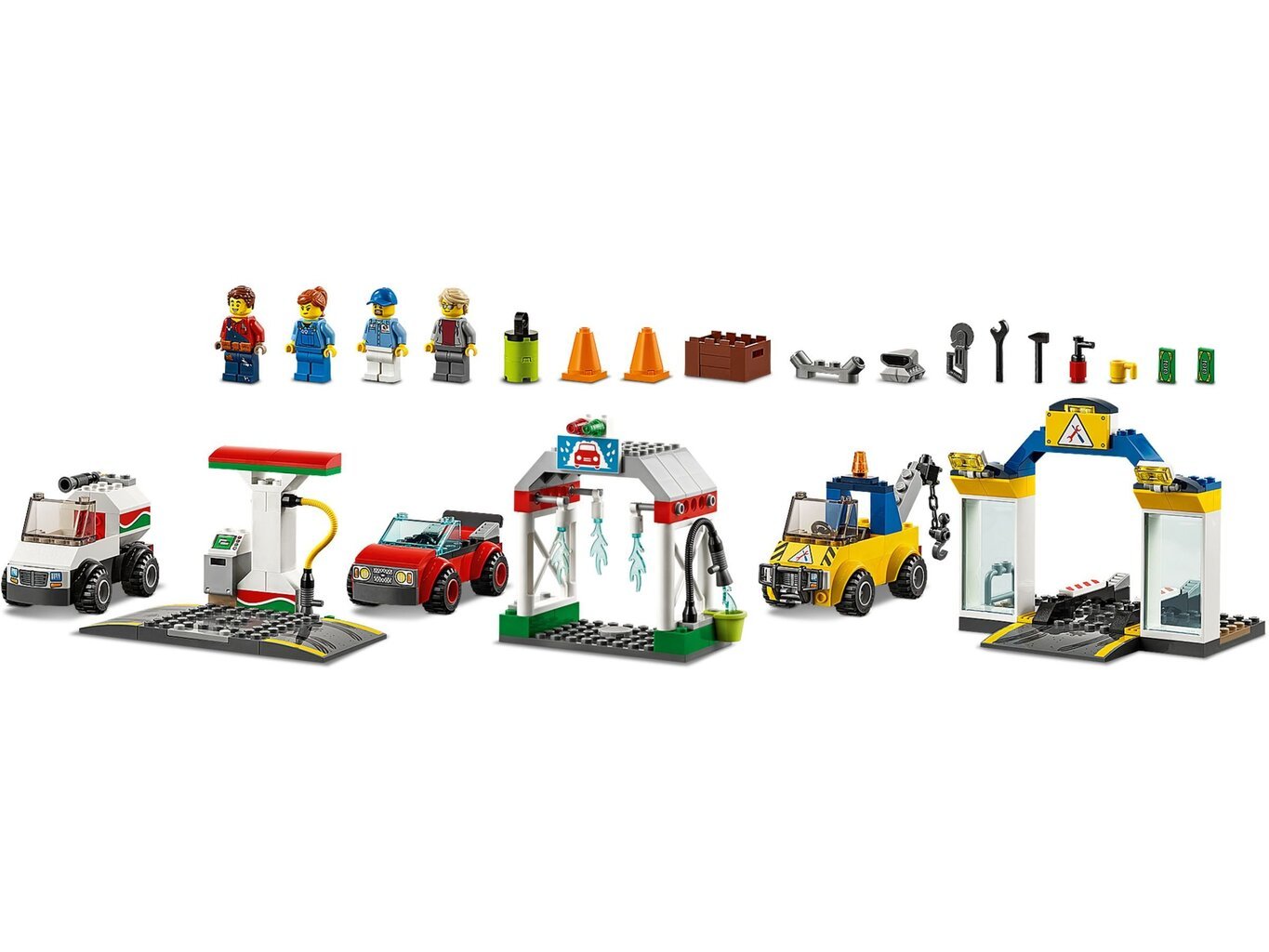 60232 LEGO® City Garažų centras kaina ir informacija | Konstruktoriai ir kaladėlės | pigu.lt