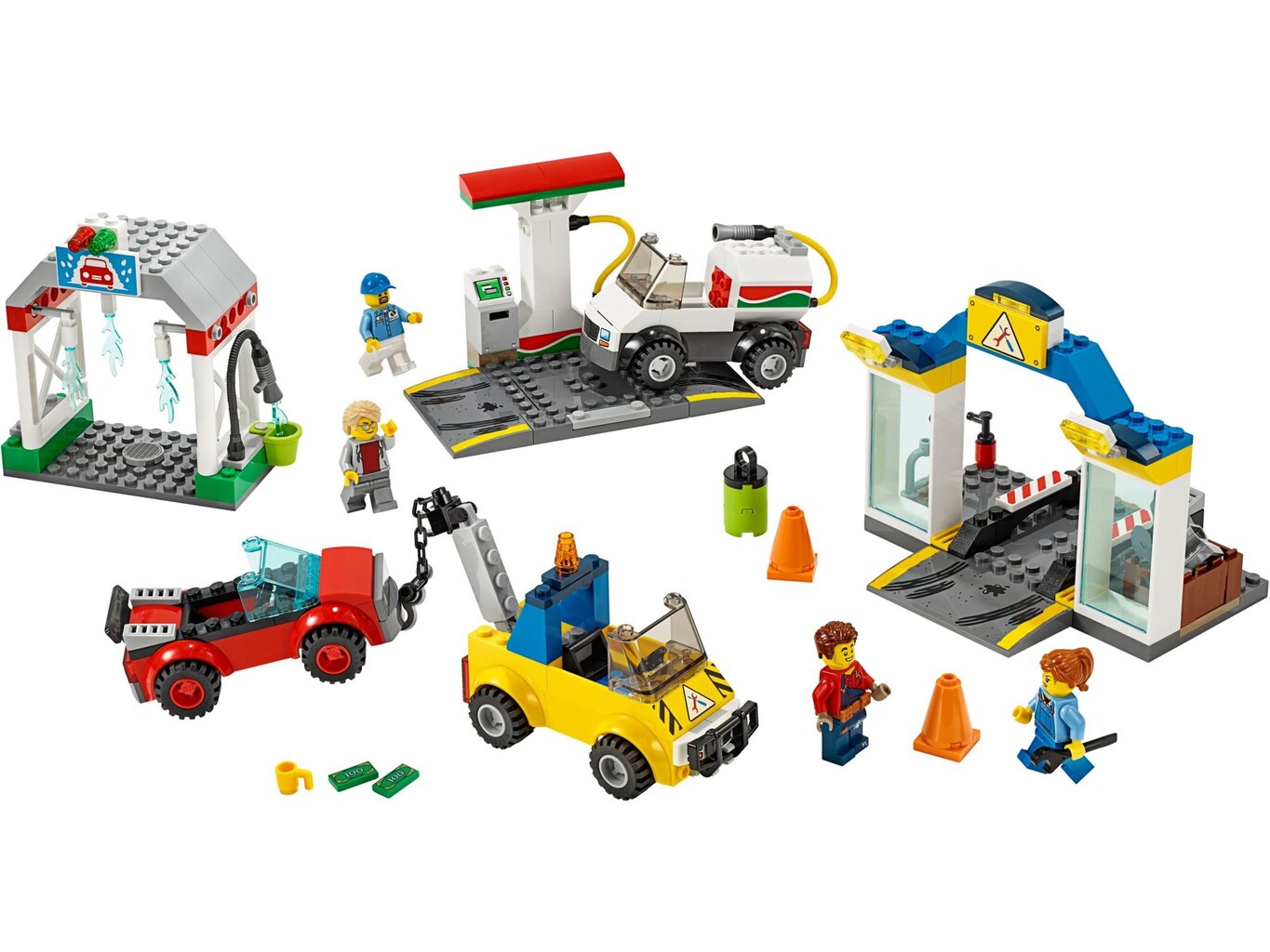 60232 LEGO® City Garažų centras kaina ir informacija | Konstruktoriai ir kaladėlės | pigu.lt