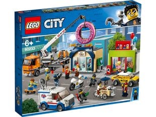 60233 LEGO® City Town Открытие магазина пончиков цена и информация | Конструкторы и кубики | pigu.lt