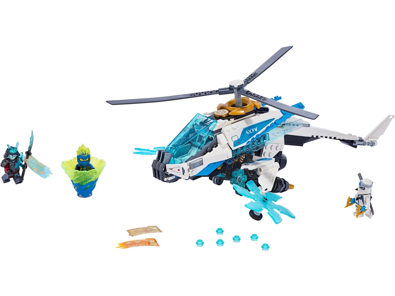 70673 LEGO® NINJAGO Sraigtasparnis šurikenas цена и информация | Konstruktoriai ir kaladėlės | pigu.lt