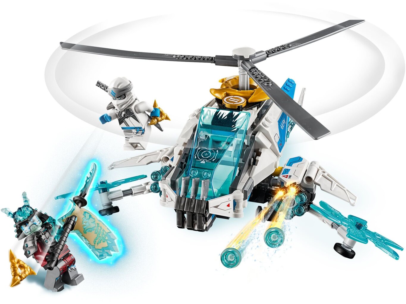 70673 LEGO® NINJAGO Sraigtasparnis šurikenas kaina ir informacija | Konstruktoriai ir kaladėlės | pigu.lt