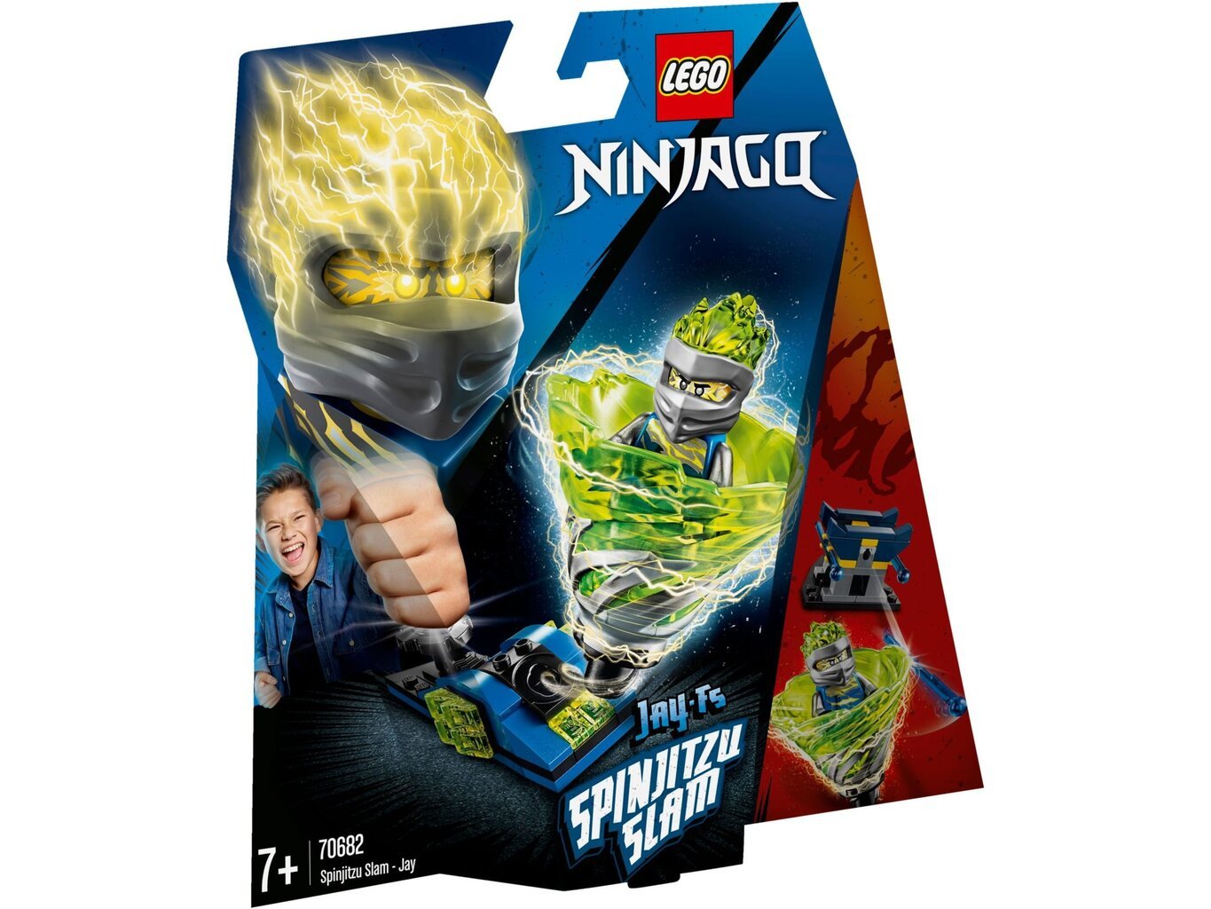 70682 LEGO® NINJAGO Spinjitzu Slam Jay kaina ir informacija | Konstruktoriai ir kaladėlės | pigu.lt