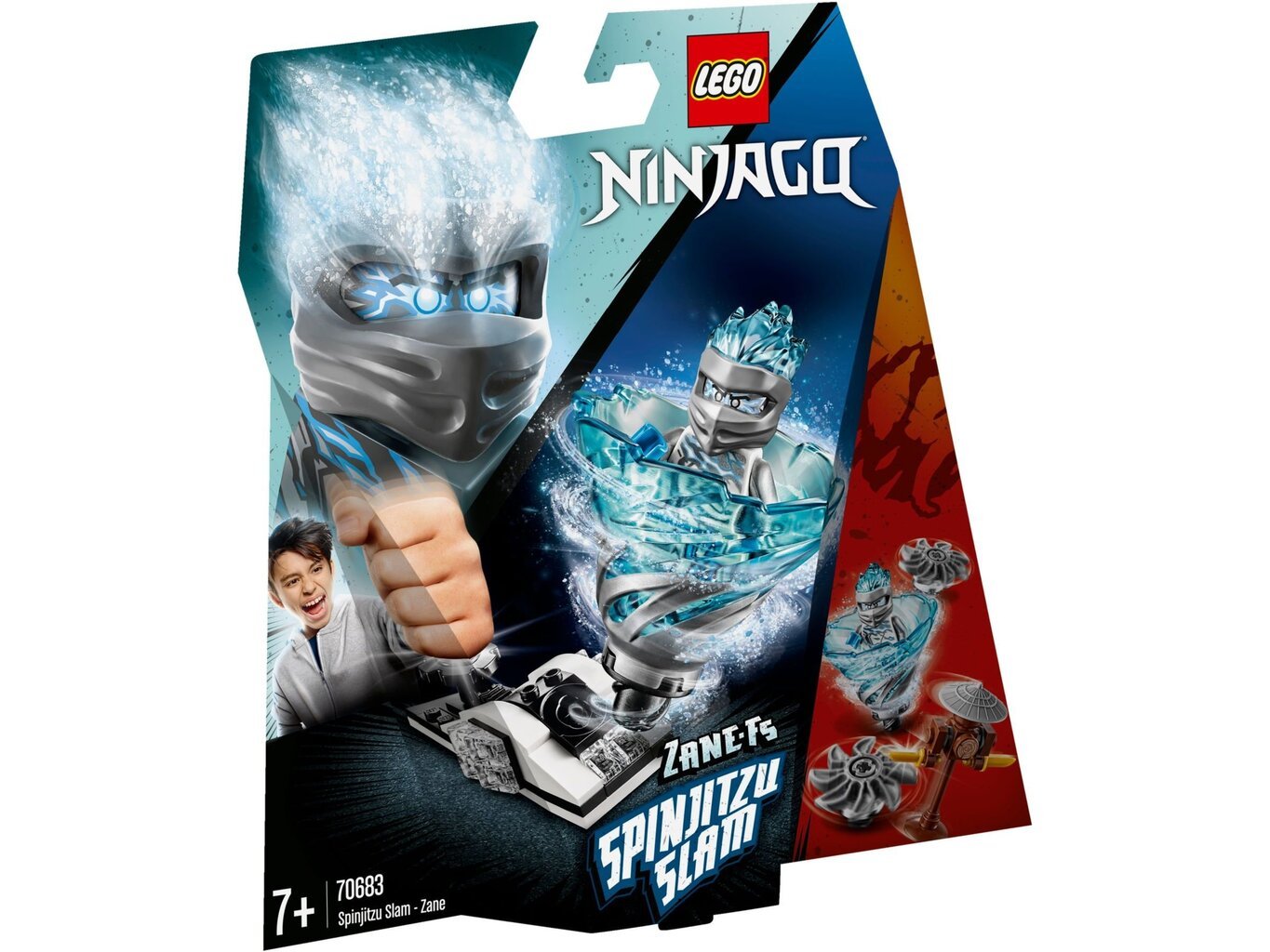 70683 LEGO® NINJAGO Spinjitzu Slam Zane kaina ir informacija | Konstruktoriai ir kaladėlės | pigu.lt