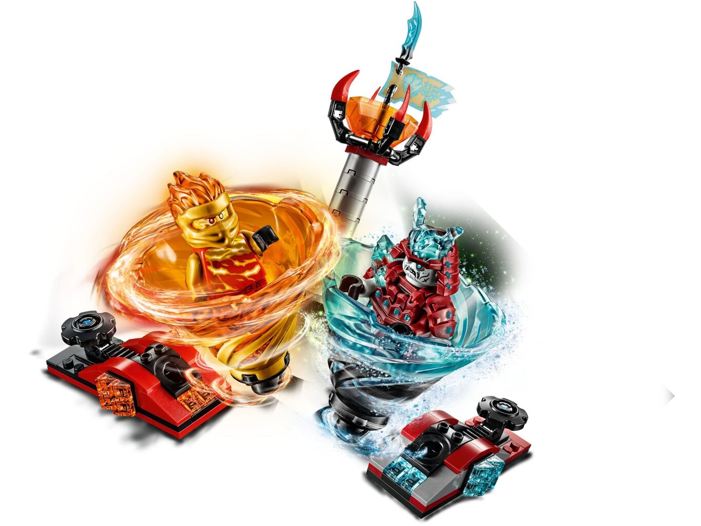 70684 LEGO® NINJAGO Kai prieš Samurai kaina ir informacija | Konstruktoriai ir kaladėlės | pigu.lt