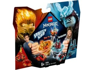 70684 LEGO® NINJAGO Spinjitzu Slam — Кай против Самурай цена и информация | Конструкторы и кубики | pigu.lt