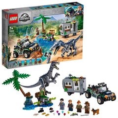 75935 LEGO® Jurassic World Поединок с бариониксом Поиск сокровищ цена и информация | Конструкторы и кубики | pigu.lt