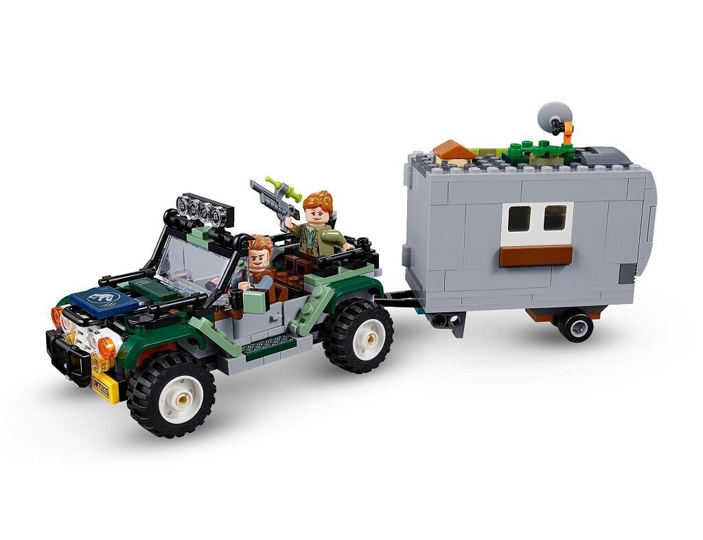 75935 LEGO® Jurassic World Susidūrimas su barioniksu kaina ir informacija | Konstruktoriai ir kaladėlės | pigu.lt