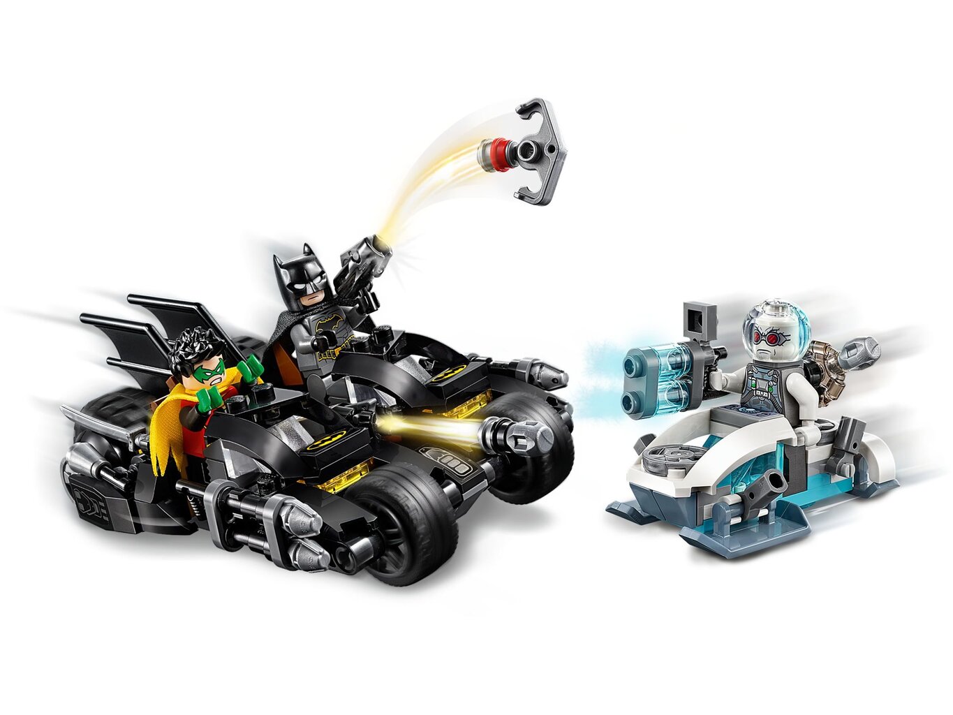 76118 LEGO® Super Heroes Betmeno motociklo kova kaina ir informacija | Konstruktoriai ir kaladėlės | pigu.lt