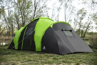 Палатка Peme Bojan 6, серая/зеленая цена и информация | Палатки | pigu.lt