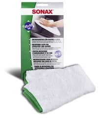 SONAX Салфетка из микрофибры для чистки обивки и кожи цена и информация | Чистящие салфетки | pigu.lt