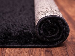 Kilimas Shaggy Black, 160 x 220 cm цена и информация | Ковры | pigu.lt