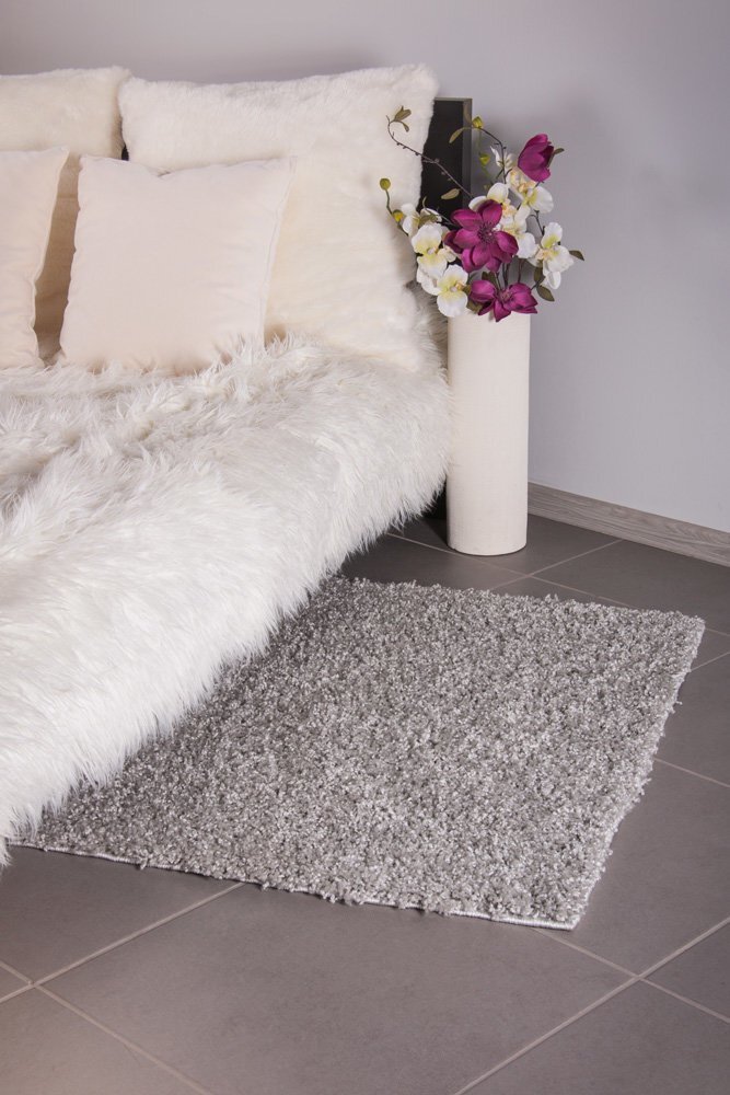 Kilimas Shaggy Light Grey, 120 x 170 cm kaina ir informacija | Kilimai | pigu.lt