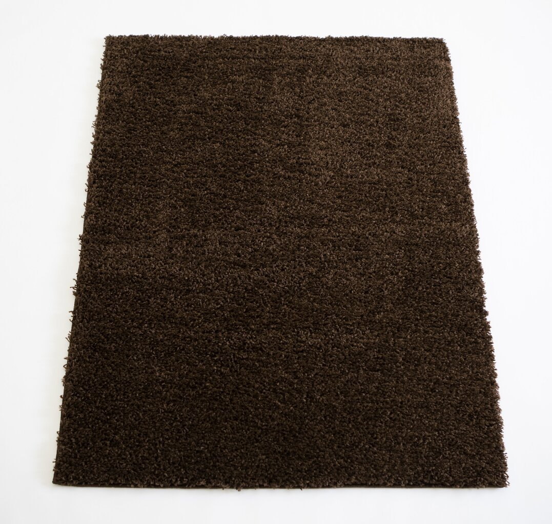 Kilimas Shaggy Brown, 80 x 150 cm kaina ir informacija | Kilimai | pigu.lt