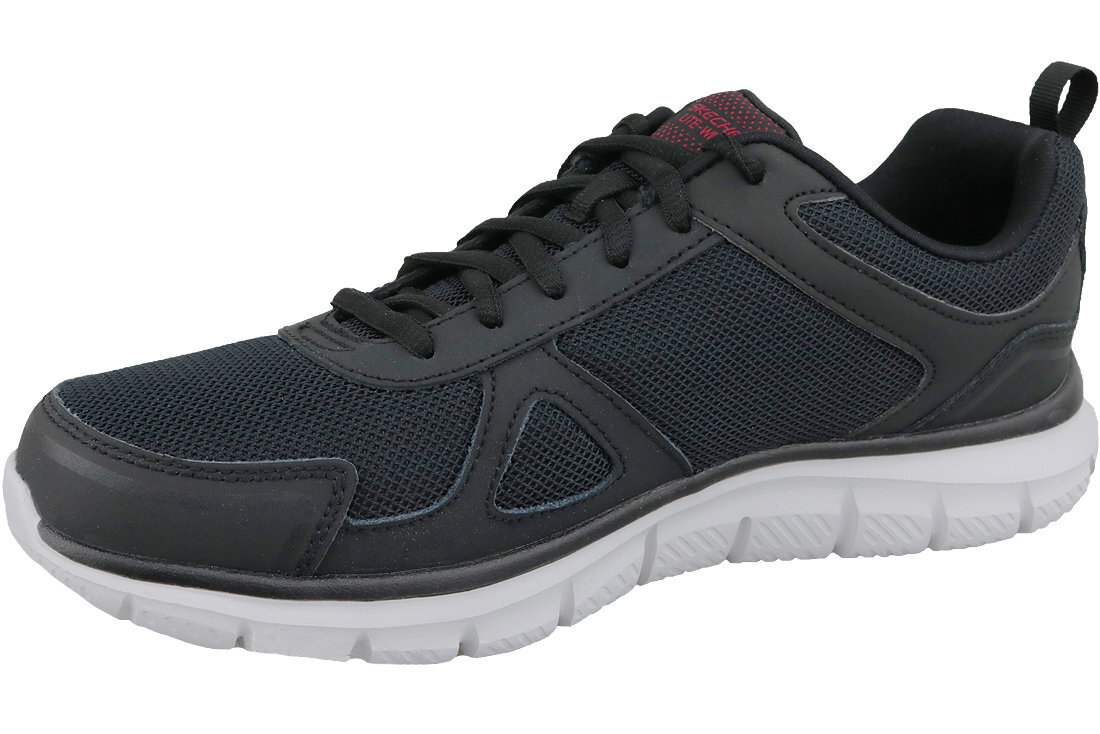Bėgimo batai vyrams Skechers Buty Track-Scloric, juodi цена и информация | Kedai vyrams | pigu.lt