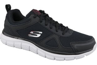 Bėgimo batai vyrams Skechers Buty Track-Scloric, juodi kaina ir informacija | Kedai vyrams | pigu.lt
