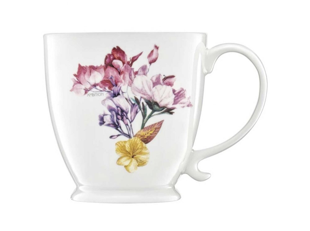 AMBITION porcelianinis puodelis Garden, 480 ml kaina ir informacija | Taurės, puodeliai, ąsočiai | pigu.lt