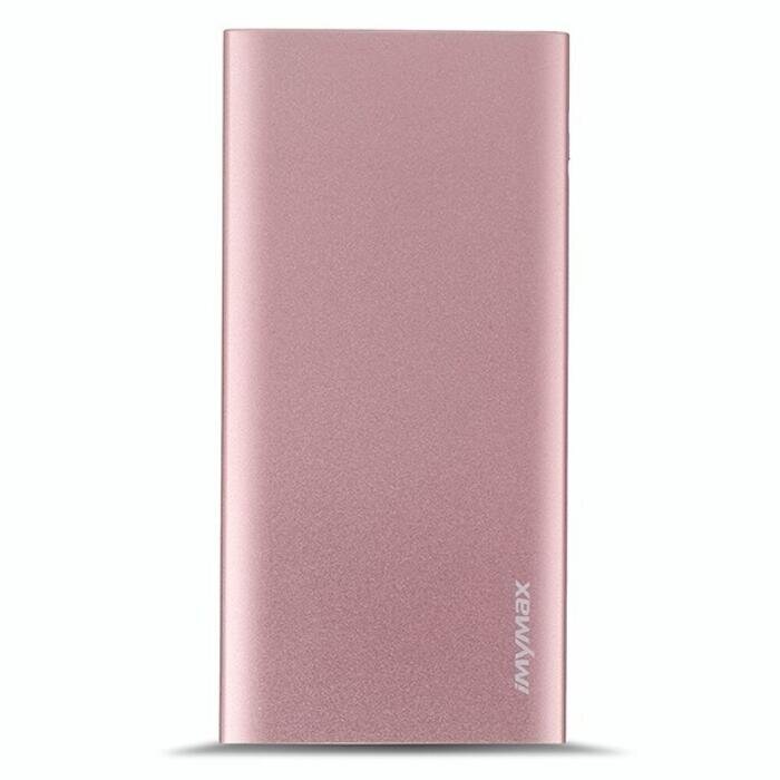 "iMYMAX Power Bank X10 Slim" 10.000 mAh rožinės spalvos kaina ir informacija | Atsarginiai maitinimo šaltiniai (power bank) | pigu.lt