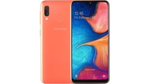 Samsung Galaxy A20e, 32 Гб, Dual SIM, Coral цена и информация | Мобильные телефоны | pigu.lt
