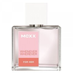 Tualetinis vanduo Mexx Whenever Whenever EDT moterims 30 ml kaina ir informacija | Kvepalai moterims | pigu.lt