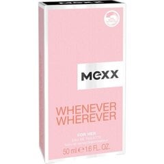 Туалетная вода Mexx Whenever Whenever EDT для женщин, 50 мл цена и информация | Женские духи | pigu.lt