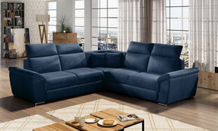 Универсальный угловой диван Federico, синий цена и информация | Угловые диваны | pigu.lt