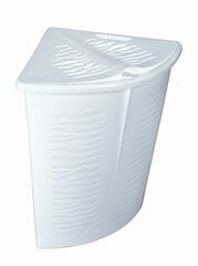 Branq skalbinių krepšys Zebra 45 L, baltas kaina ir informacija | Vonios kambario aksesuarai | pigu.lt