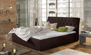 Кровать Milano MD, 180x200 см, коричневая цена и информация | Кровати | pigu.lt