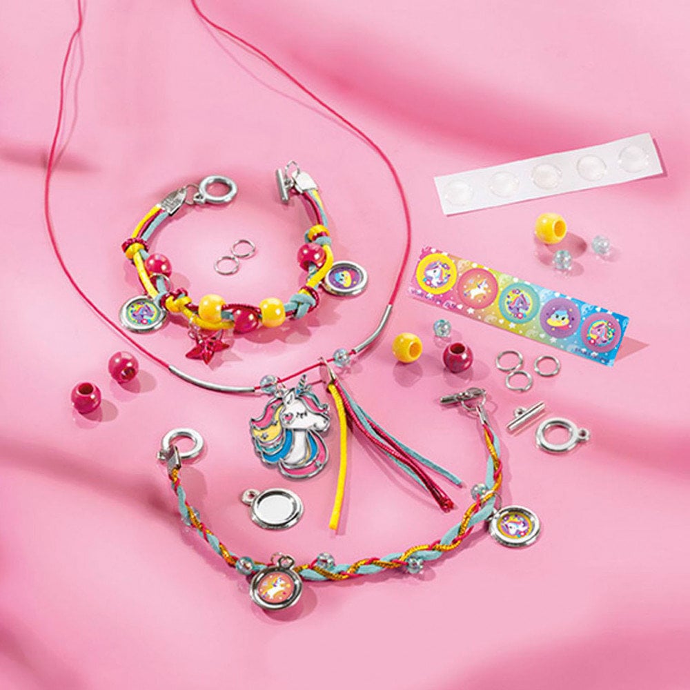 Kūrybinis rinkinys TOTUM Unicorn Rainbow Jewellery, 071063 цена и информация | Lavinamieji žaislai | pigu.lt