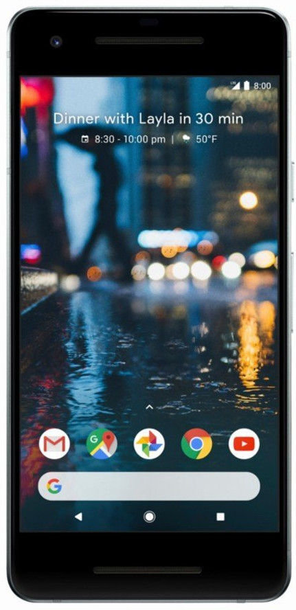 Google Pixel 2 128GB Black цена и информация | Mobilieji telefonai | pigu.lt