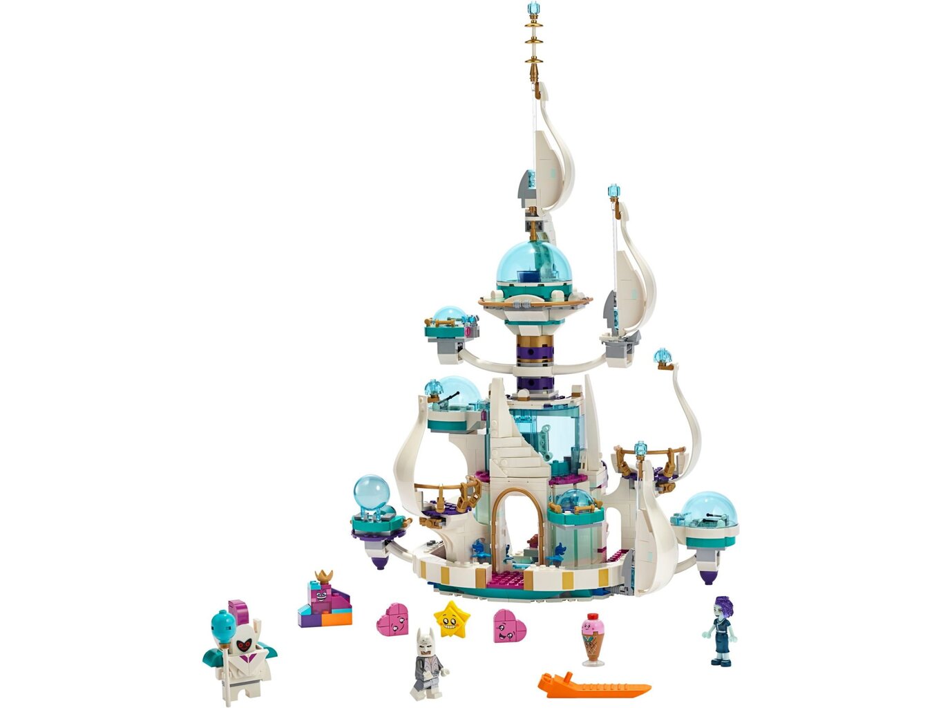 70838 LEGO® MOVIE 2 Karalienės Kastiknora kosminė pilis цена и информация | Konstruktoriai ir kaladėlės | pigu.lt
