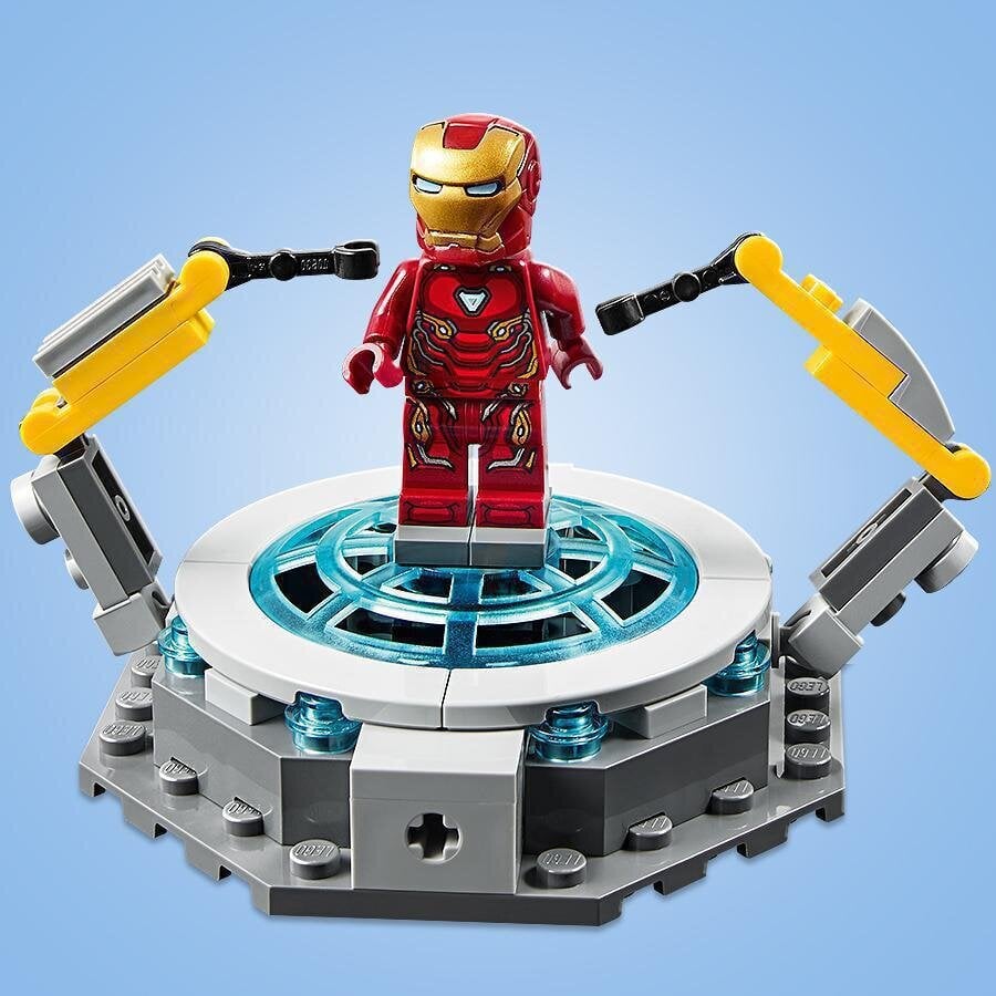 76125 LEGO® Super Heroes Geležinio žmogaus šarvų kambarys kaina ir informacija | Konstruktoriai ir kaladėlės | pigu.lt