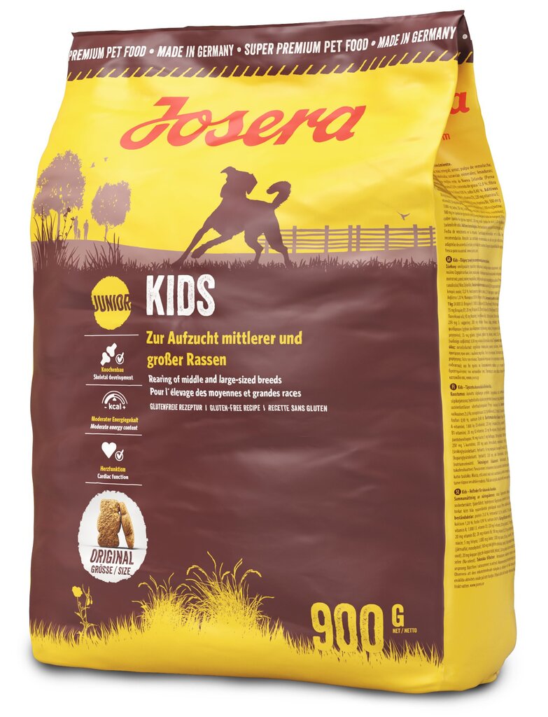 Josera jauniems šuniukams Kids, 900 g kaina ir informacija | Sausas maistas šunims | pigu.lt