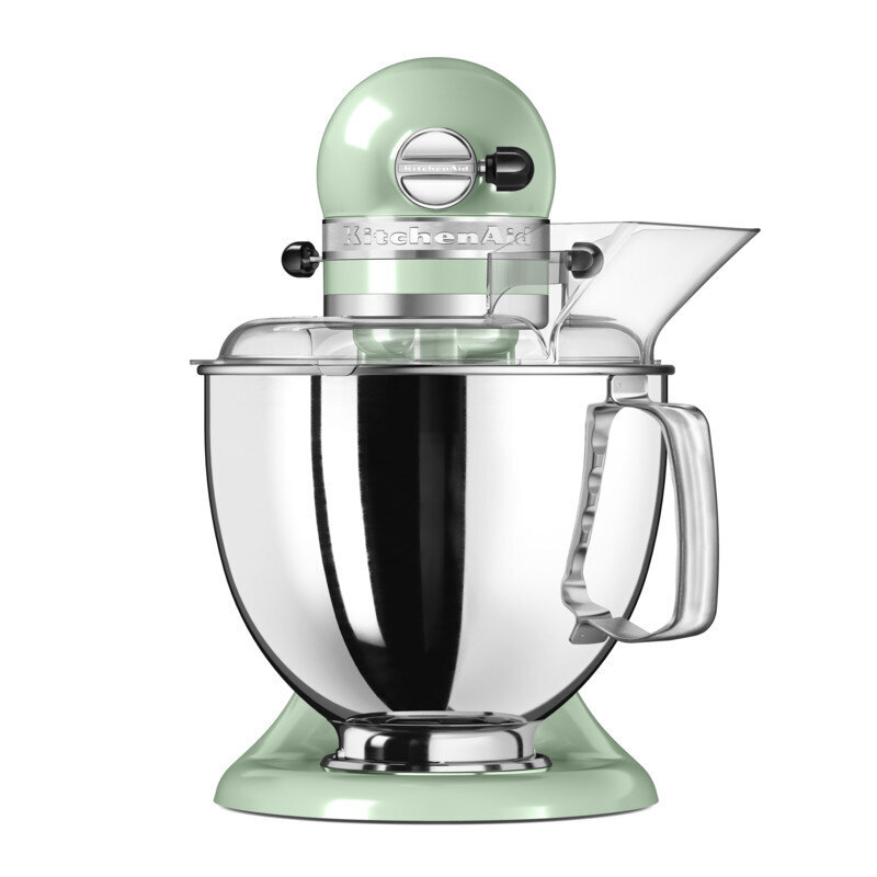 KitchenAid Artisan Elegance pastatomas plakiklis 4,8 l. 5KSM175PSEPT (pistachio) kaina ir informacija | Virtuviniai kombainai | pigu.lt