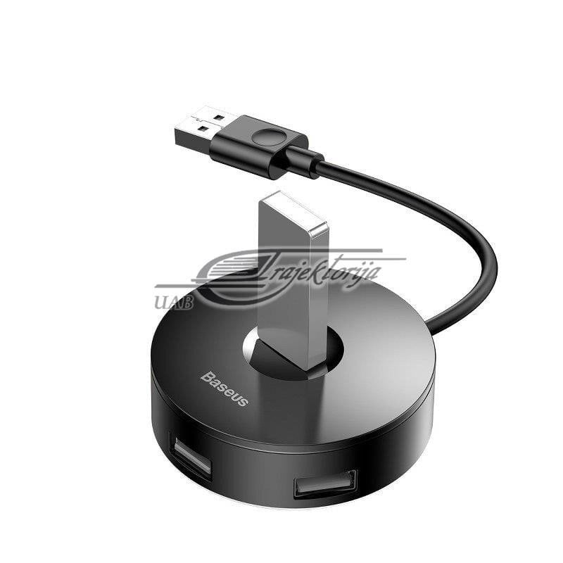 Adapteris Baseus CAHUB-F01 USB 1 x 4, juoda kaina ir informacija | Adapteriai, USB šakotuvai | pigu.lt